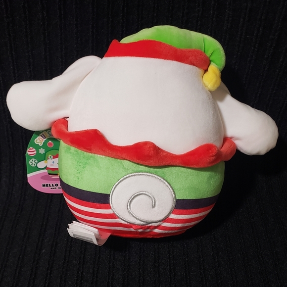 Sanrio Hello Kitty Cinnamoroll 7" Plush Squishmallows Christmas Elf NWT - Picture 9 of 9